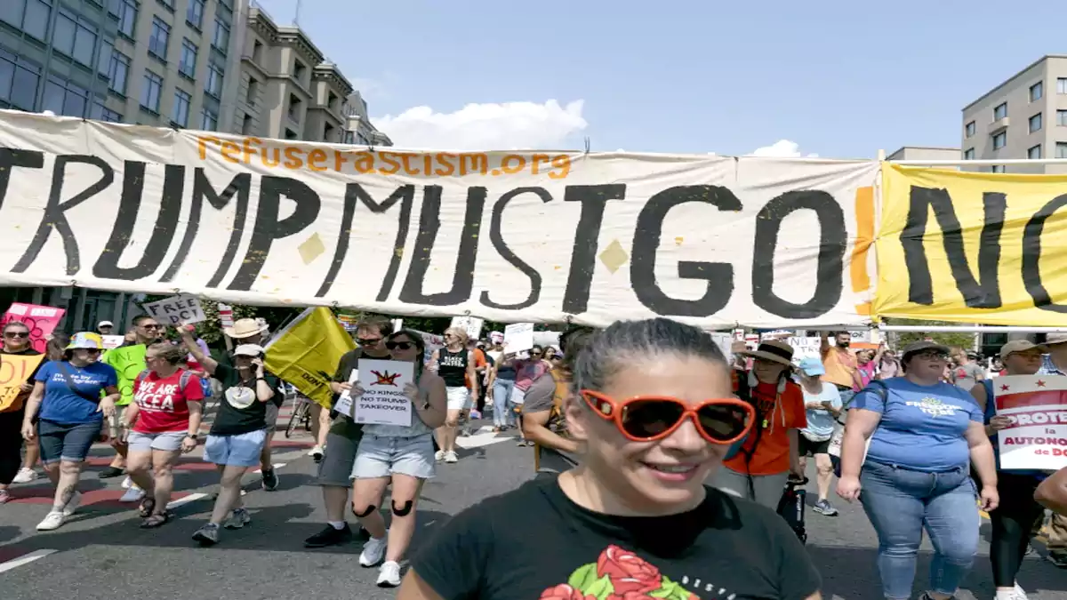 US Streets Erupt in Protests Against Trump