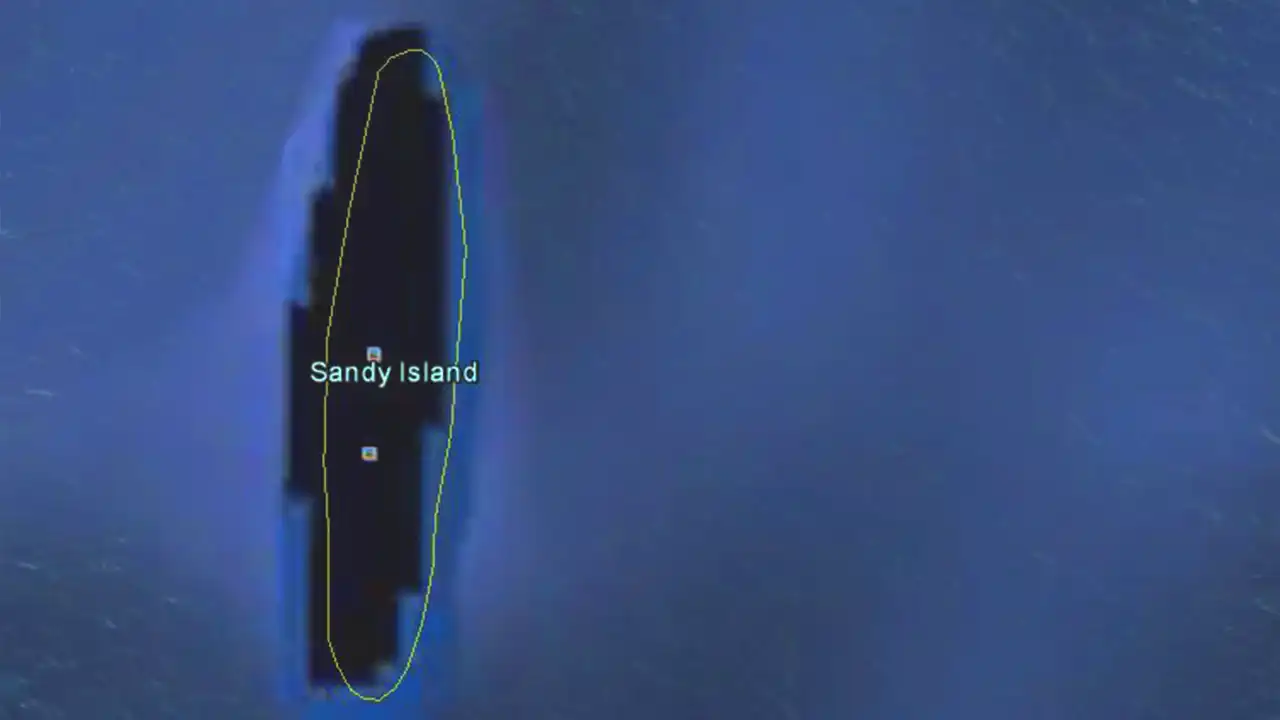 sandy island new caledonia